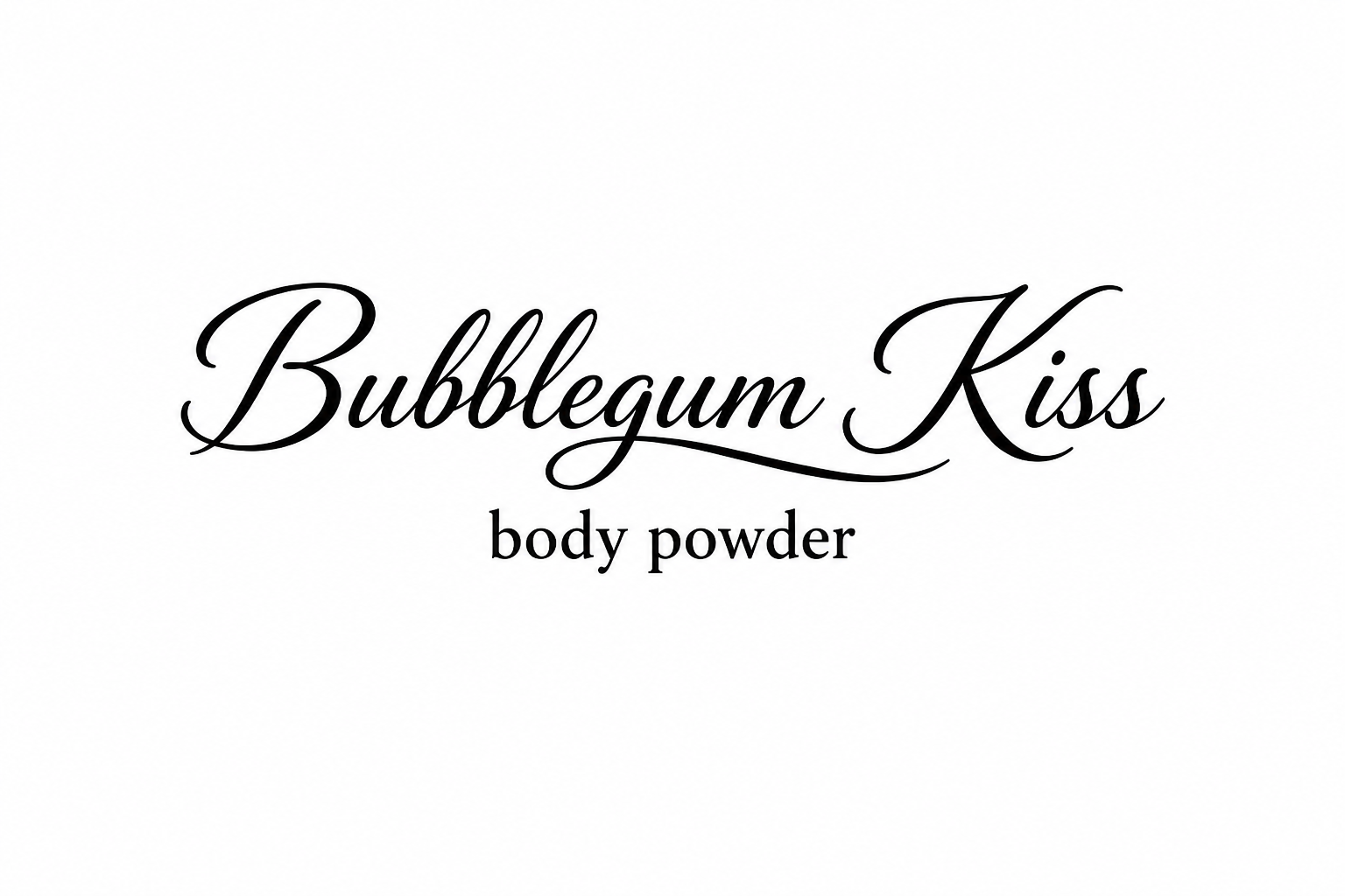 BubbleGum Kiss Body powder