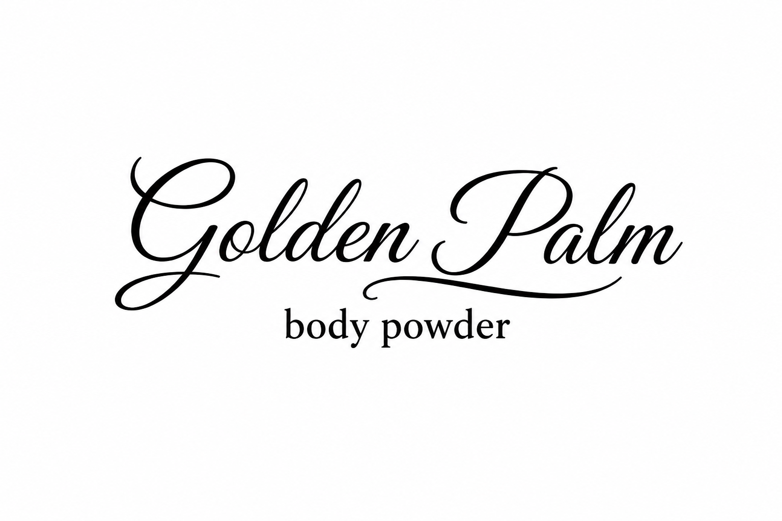 Golden Palm Body powder
